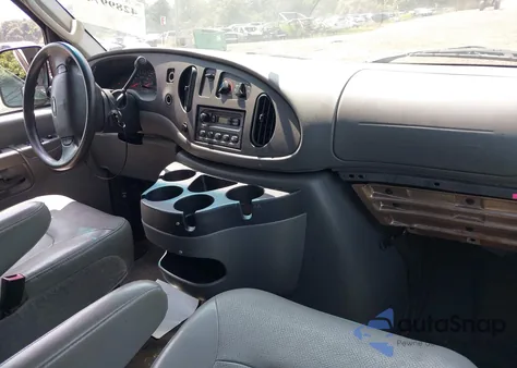 2008 Ford E-250 Commercial/Recreational z USA, uszkodzony, nr VIN 1FTNE24W58DB60963